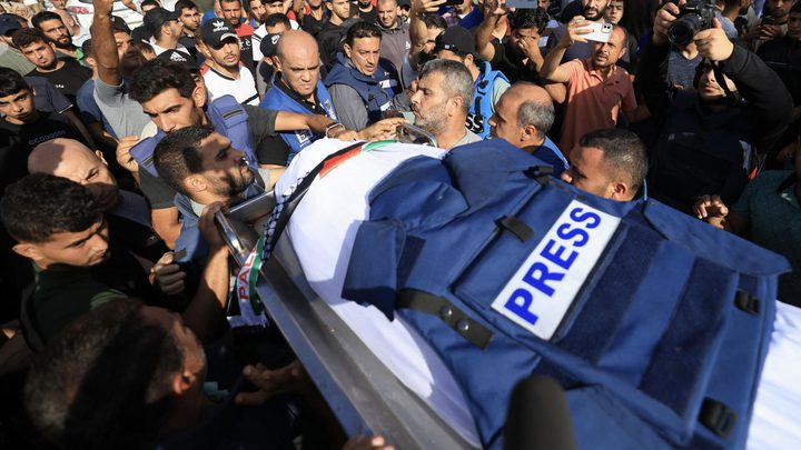 img-La  FIJ et RSF condamnent le massacre des journalistes palestiniens