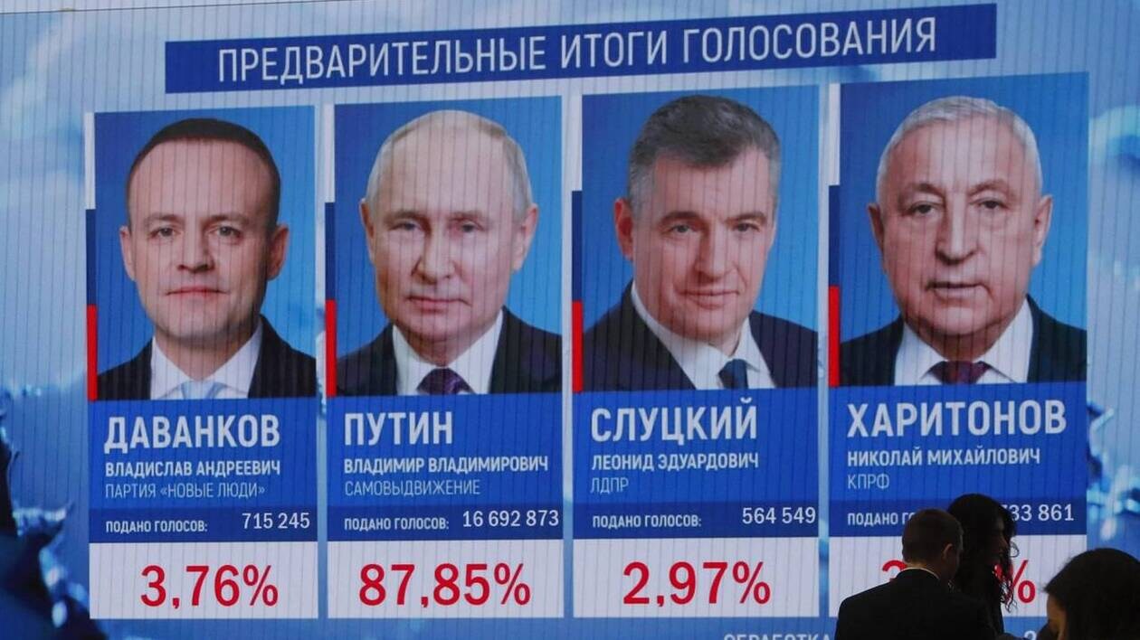 img-Russie : Vladimir Poutine reconduit pour un 5e mandat