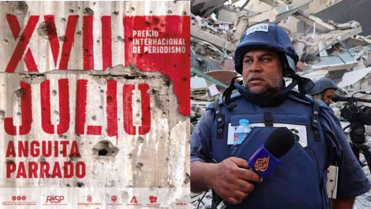 img-Le journaliste palestinien Wael Dahdouh récipiendaire du prix  Julio Anguita Parrado de journalisme