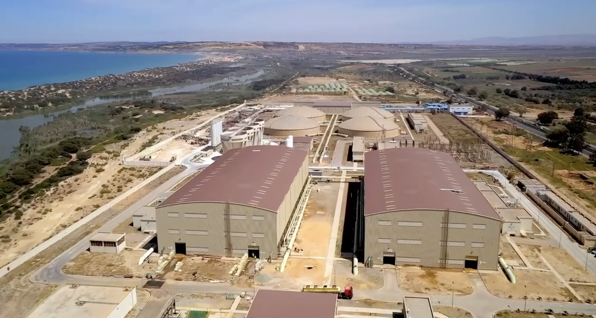 img-Abdelmadjid Tebboune inaugure une station de dessalement à Oran