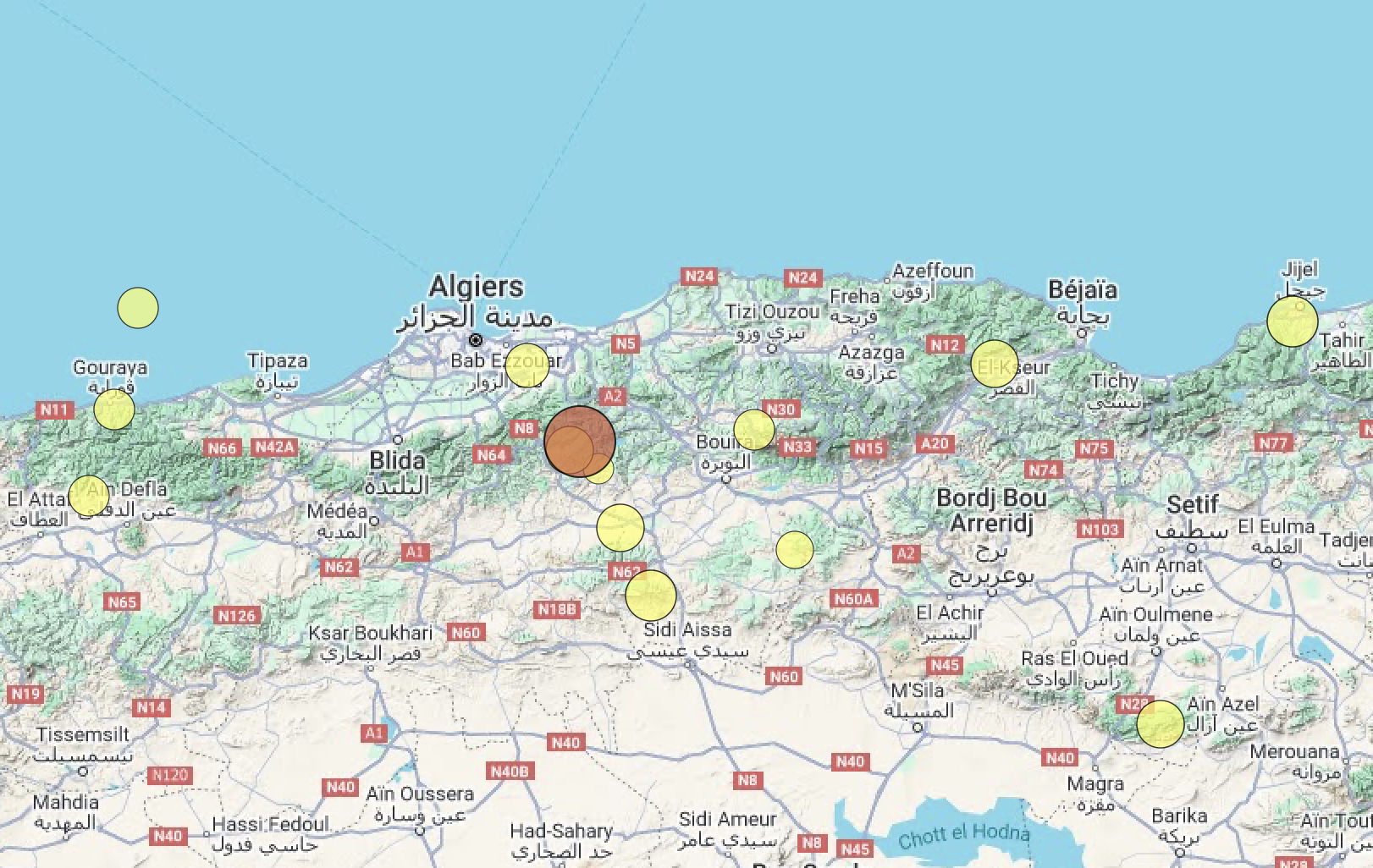 img-La terre a tremblé à Médéa