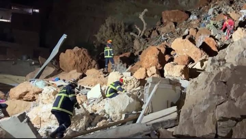 img-Oran : 4 morts dans un éboulement rocheux