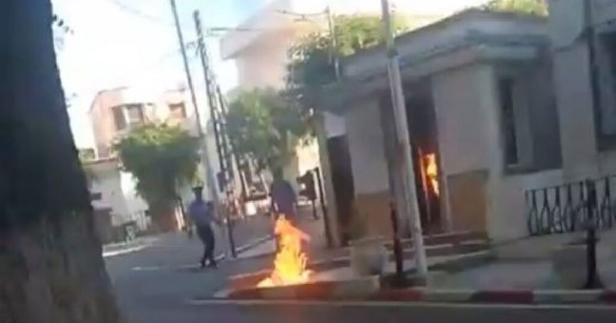 img-Tentative d’immolation par le feu devant le ministère de la Justice