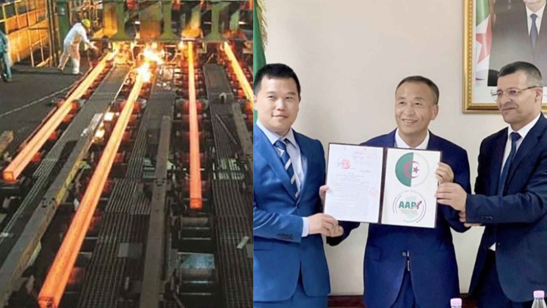 img-Production de fer et d’acier : une usine chinoise à M’Sila