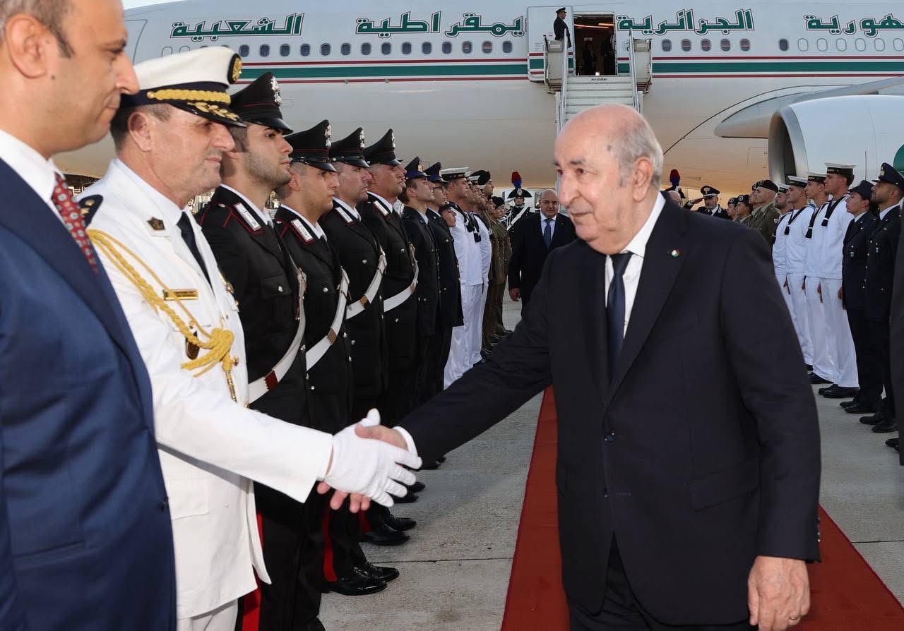 img-Abdelmadjid Tebboune en Italie  ce mardi
